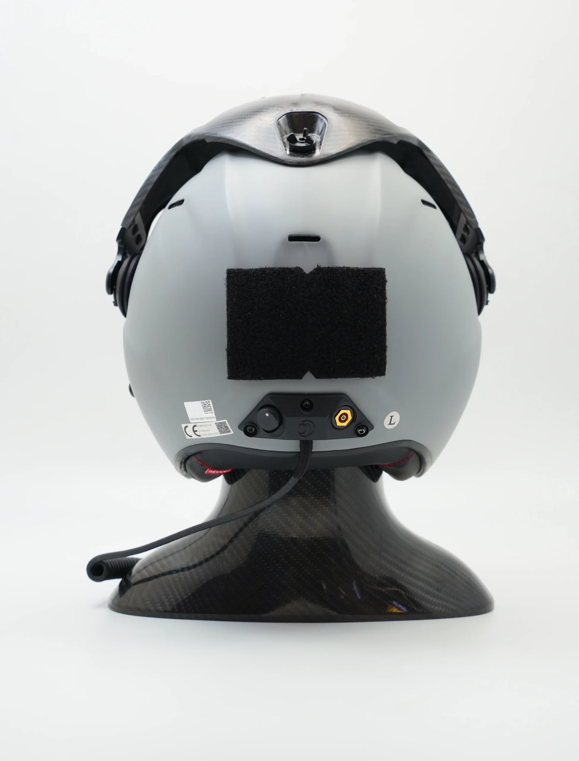 helicopter-helmet-rt-nvg-mount (4) HORUS HH-77/RT helicopter helmet, rear view