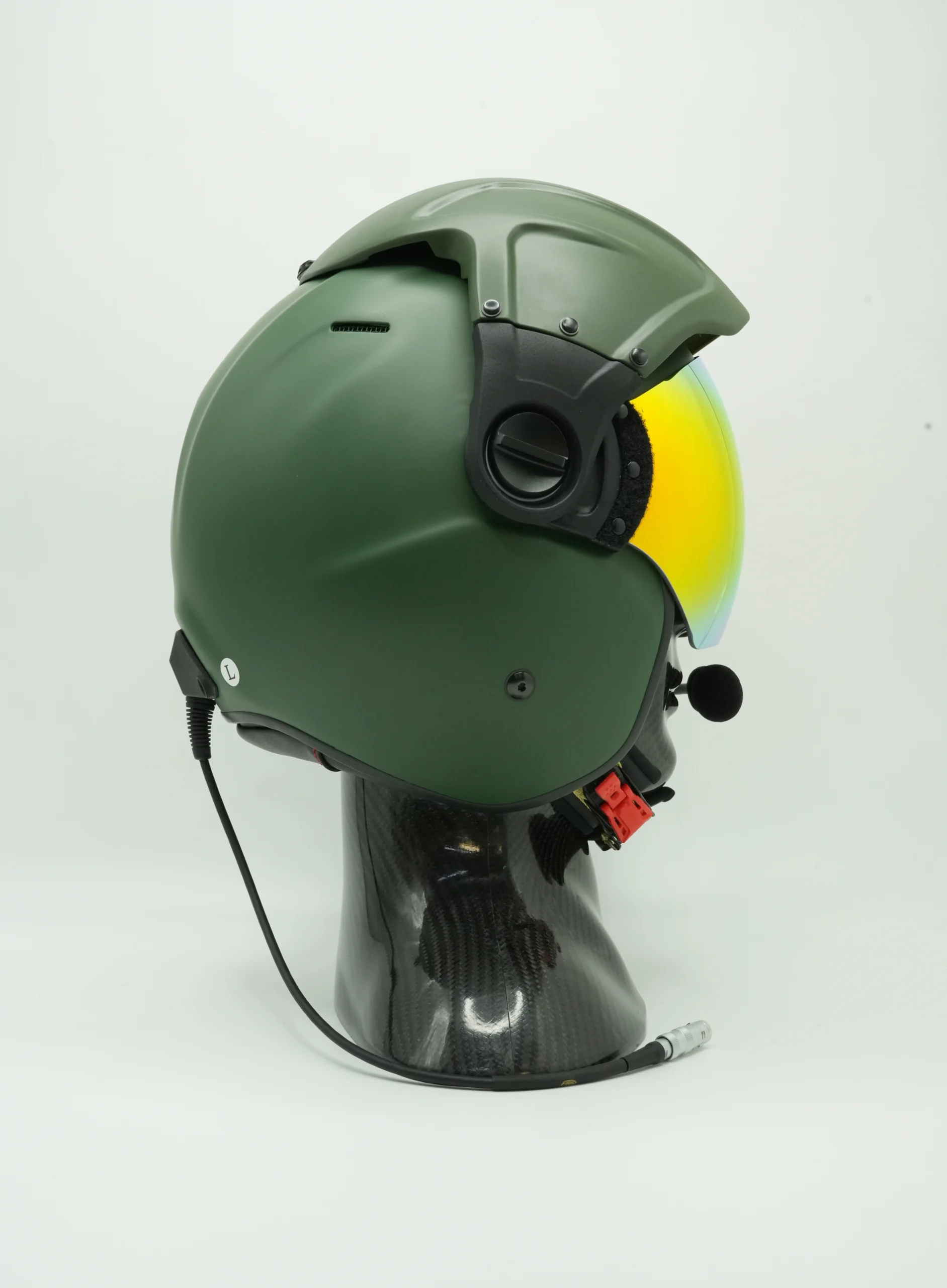 helicopter pilot hemet hard visor halo helmet (3)